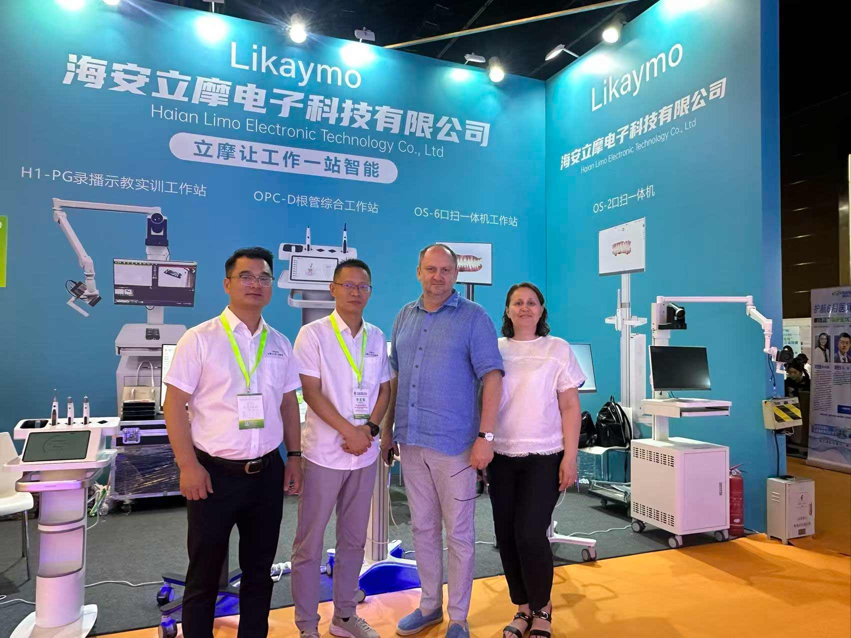 Likaymo brille au Congrès dentaire mondial de la FDI à Shanghai