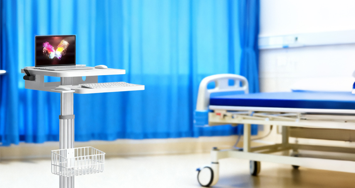 Medical Laptop Trolley Application Medical Laptop Trolley Application