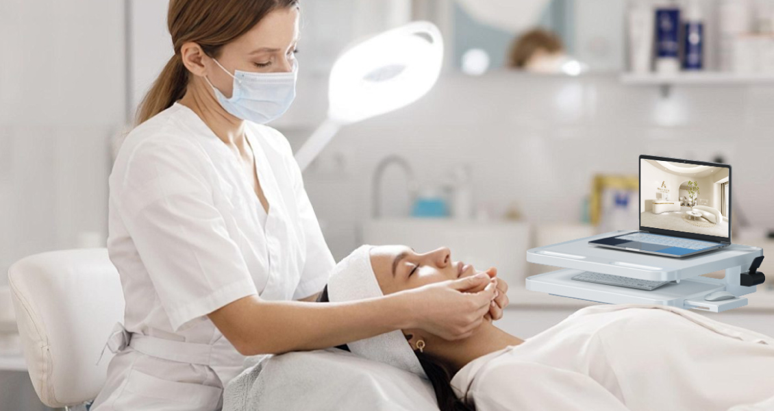 Medical Laptop Trolley Application Medical Laptop Trolley Application